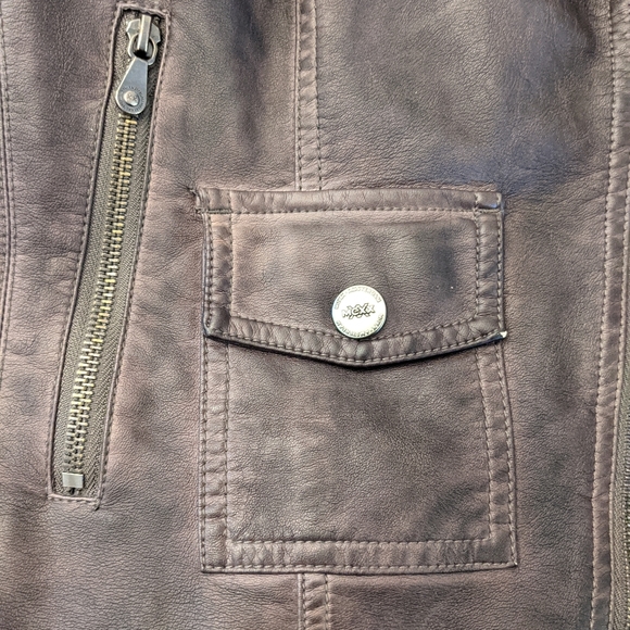 MEXX Faux Leather Jacket. - Picture 5 of 8